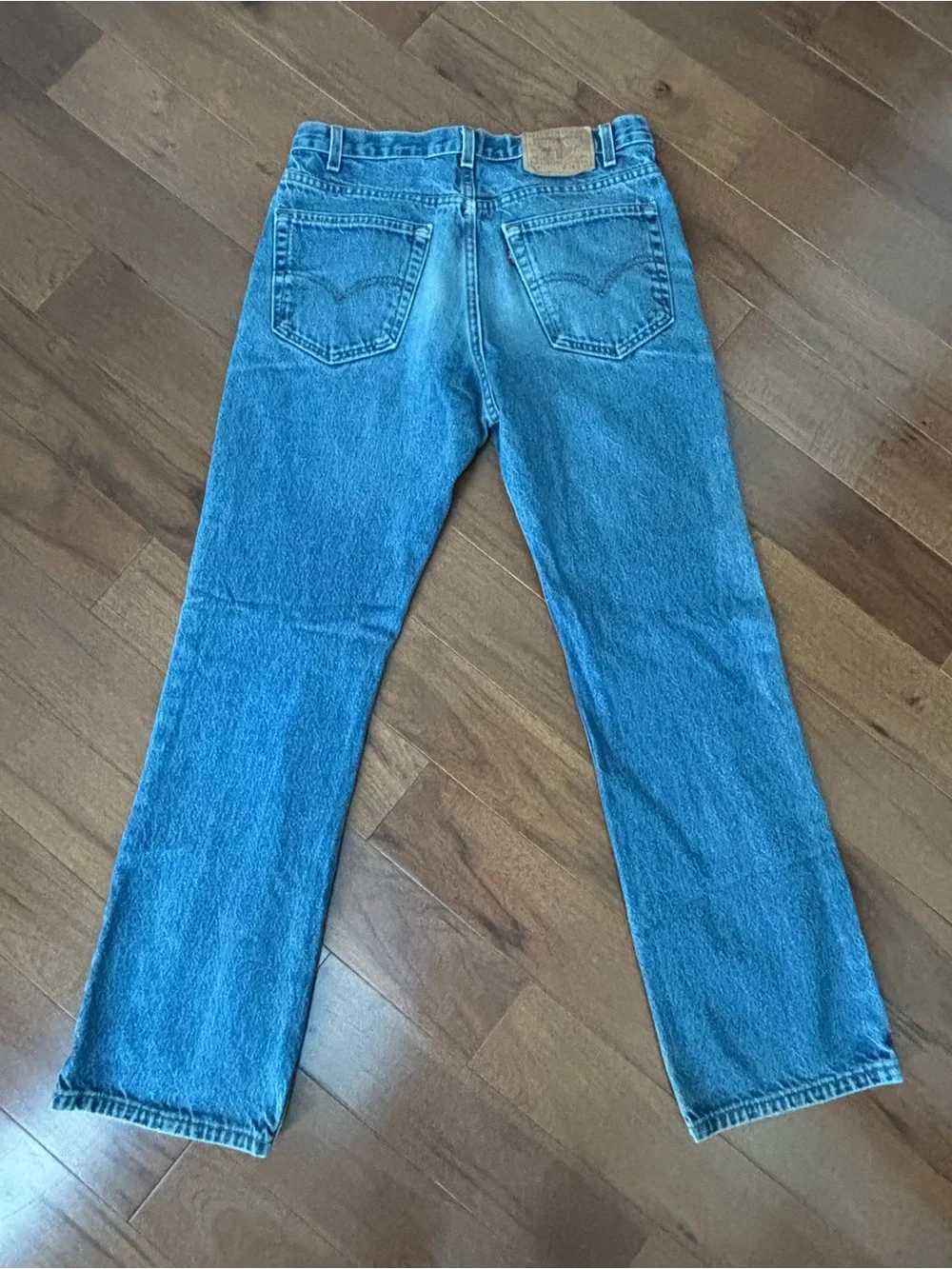VTG 2001 Levis 517 Bootcut Jeans Made in USA 32x29 Blue Denim Cowboy Y2K 554